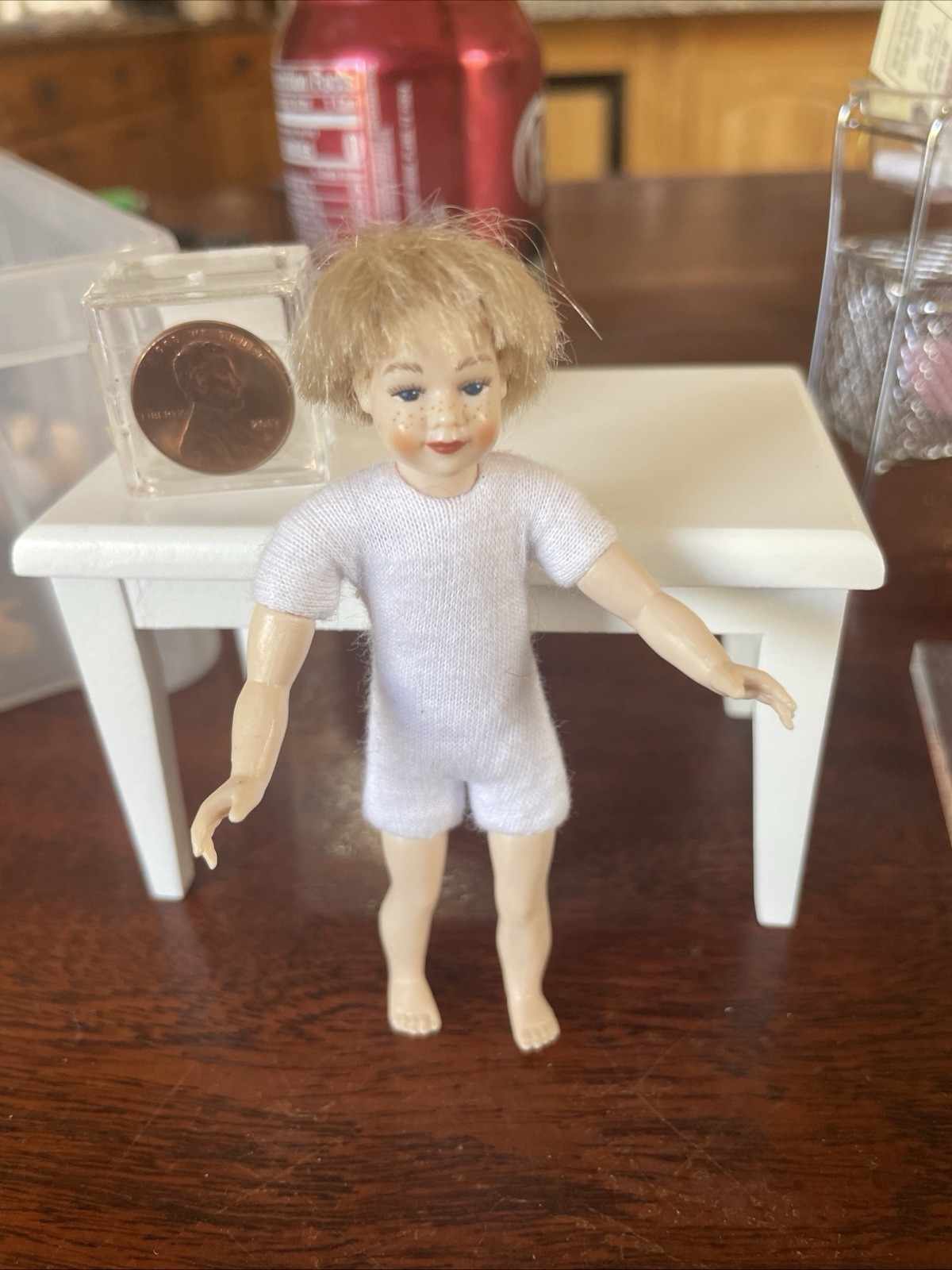 Heidi Ott Dollhouse Miniature 1:12 Scale Kid Children Boy Doll Body