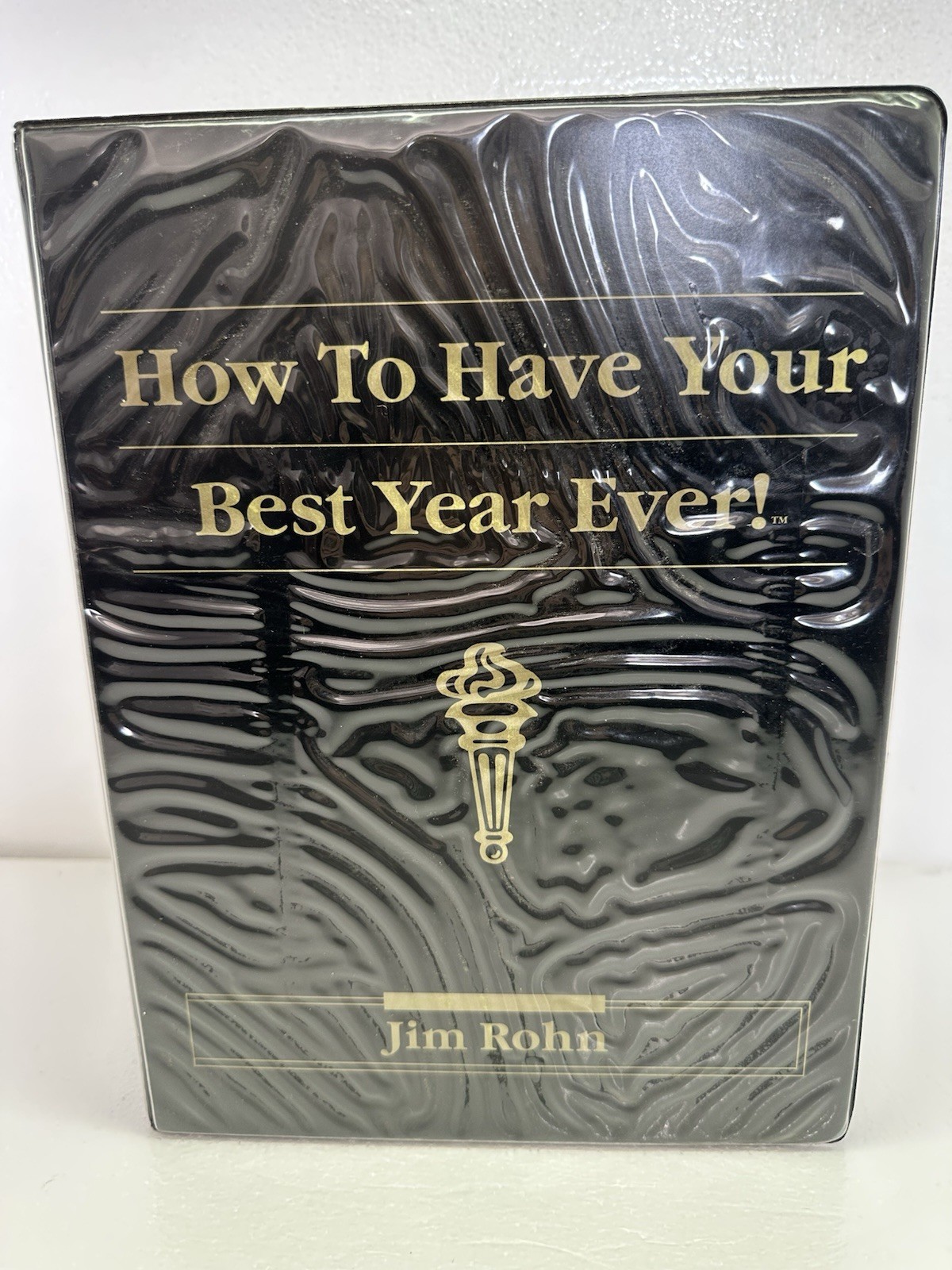 JIM ROHN - HOW TO HAVE YOUR BEST YEAR EVER! LIVE 5 HOUR SEMINAR ON 4 VHS TAPLES!