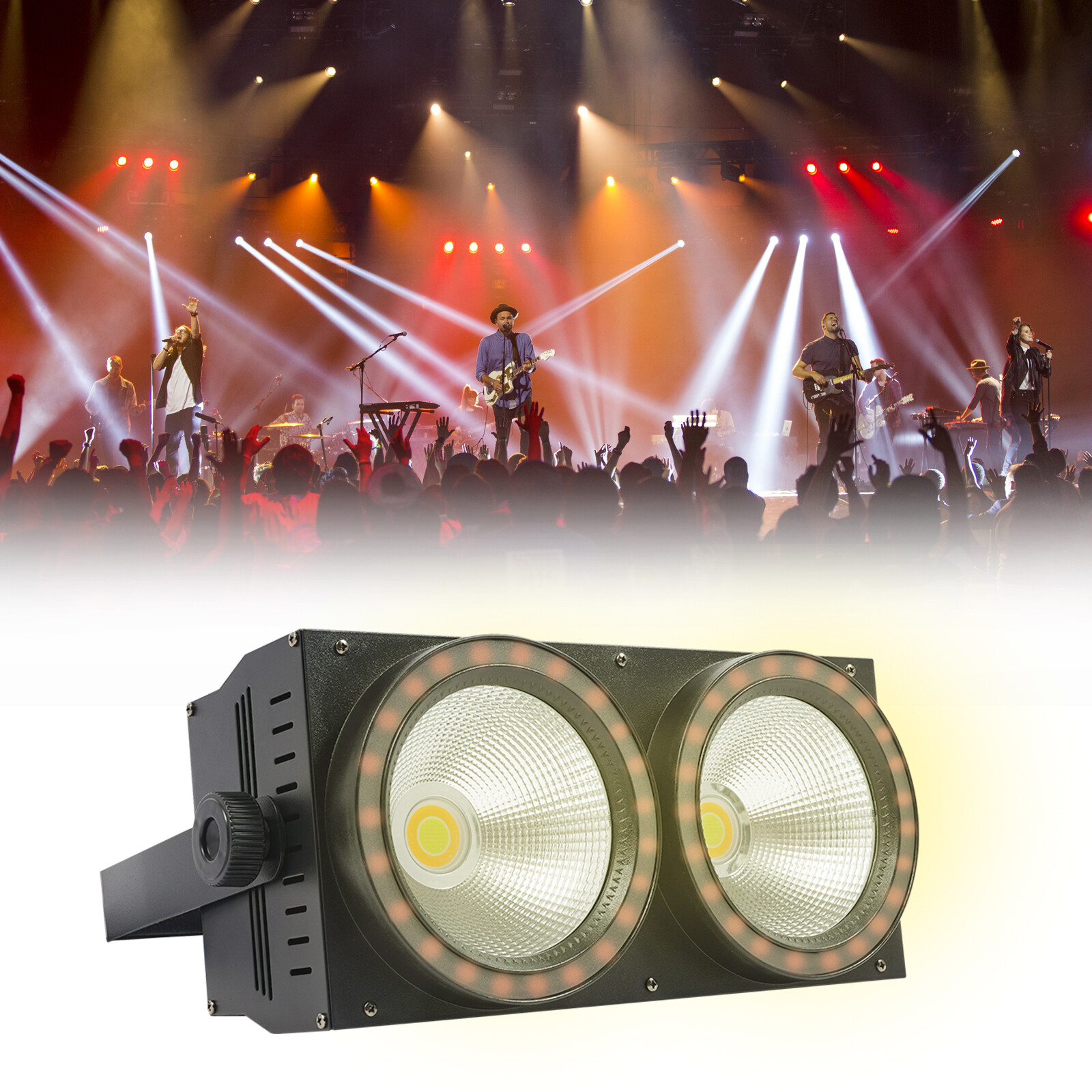 COB Par Light, 2-Eyes LED COB Stage Light, LED COB Par Light