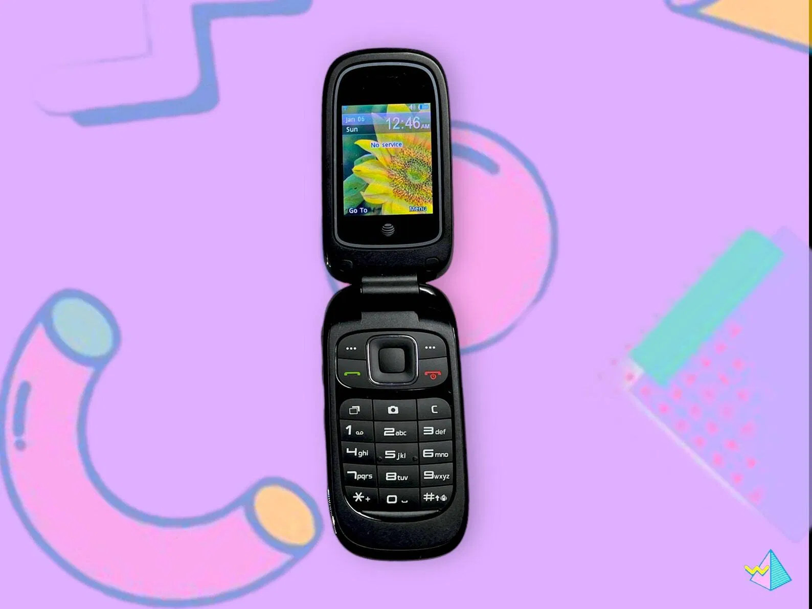 Vintage Y2K HTC Camera Flip Cell Phone. Works.