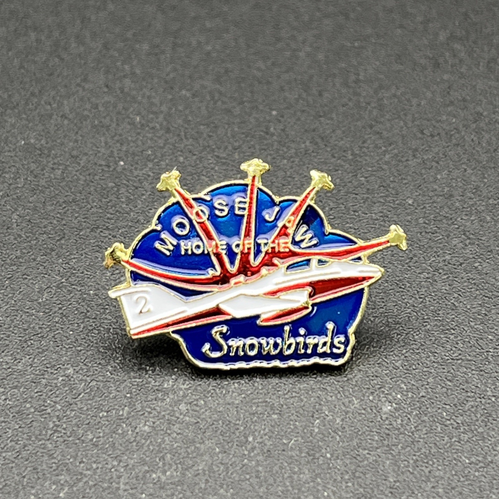 Moose Jaw Saskatchewan Canada Home Of The Snowbirds Lapel Hat Pin