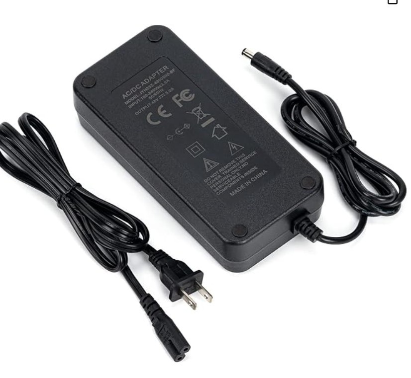 Fosi Audio 48V 5A Power Supply Adapter Home Audio Stereo Receiver Amplifier 