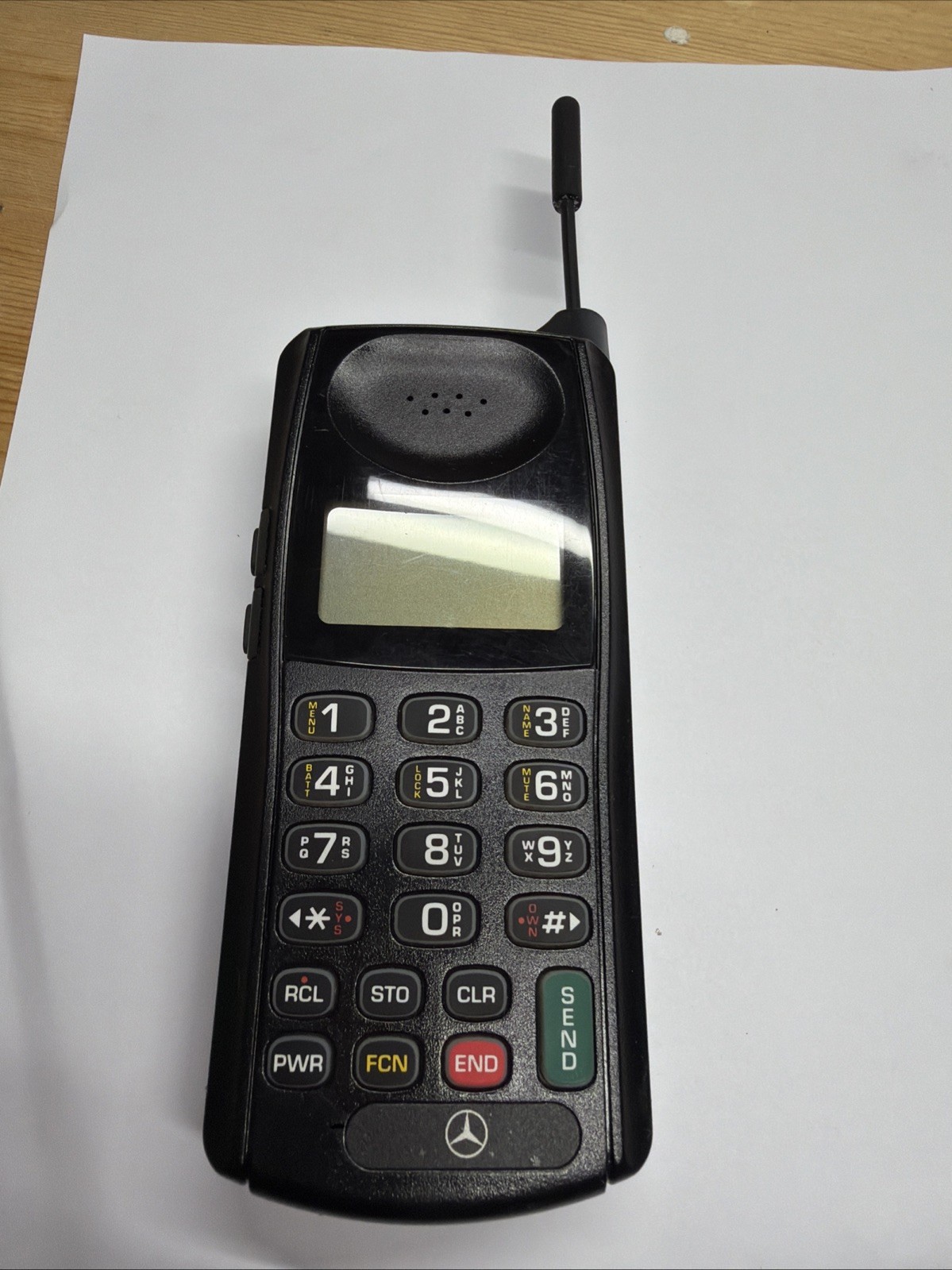 Vintage Mercedes Benz Car Cell Phone - Motorola Q6820404 #4