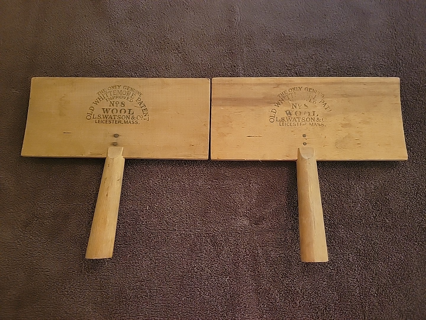 Vintage Wool Carders