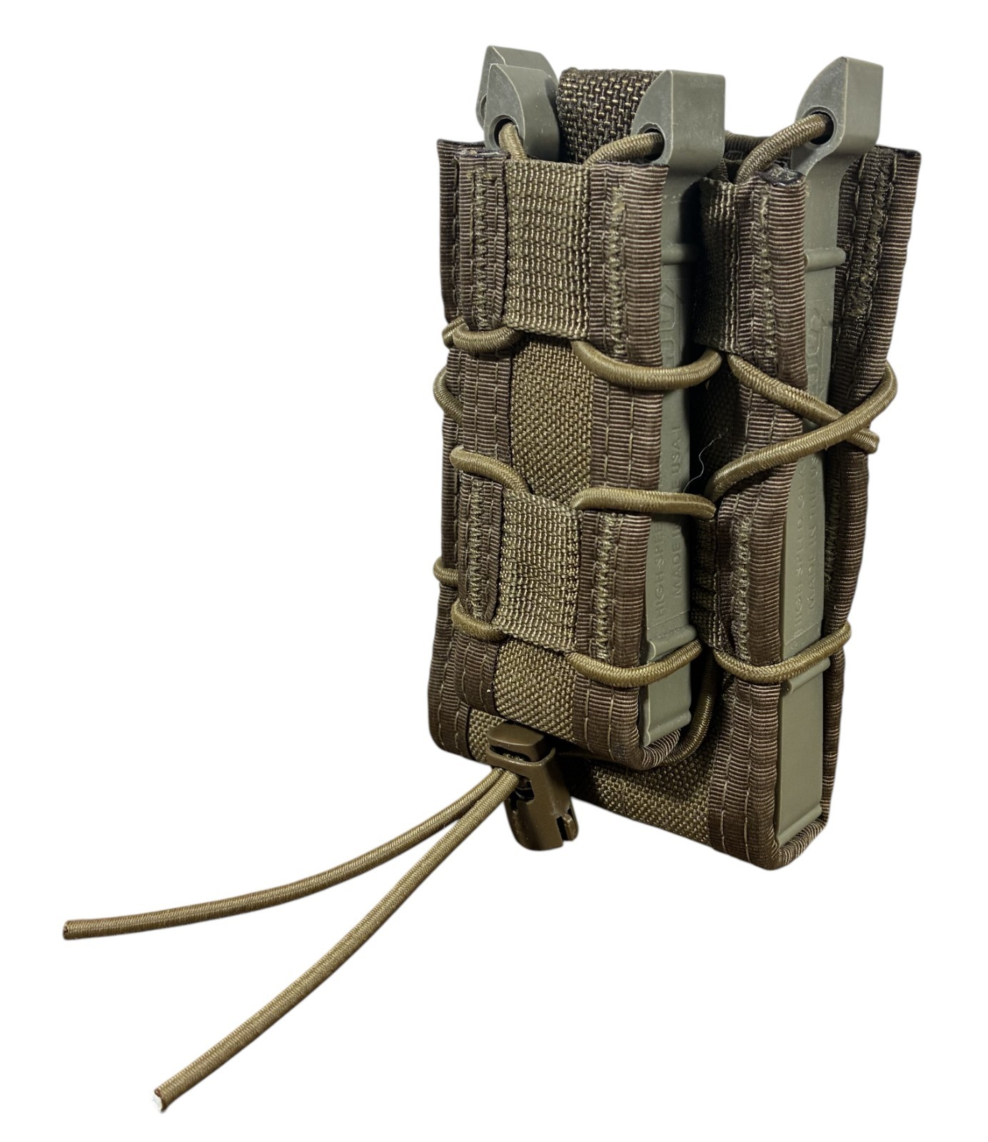 High Speed Gear HSG Double Decker Standard Mag & Pistol Mag Pouch Coyote Tan