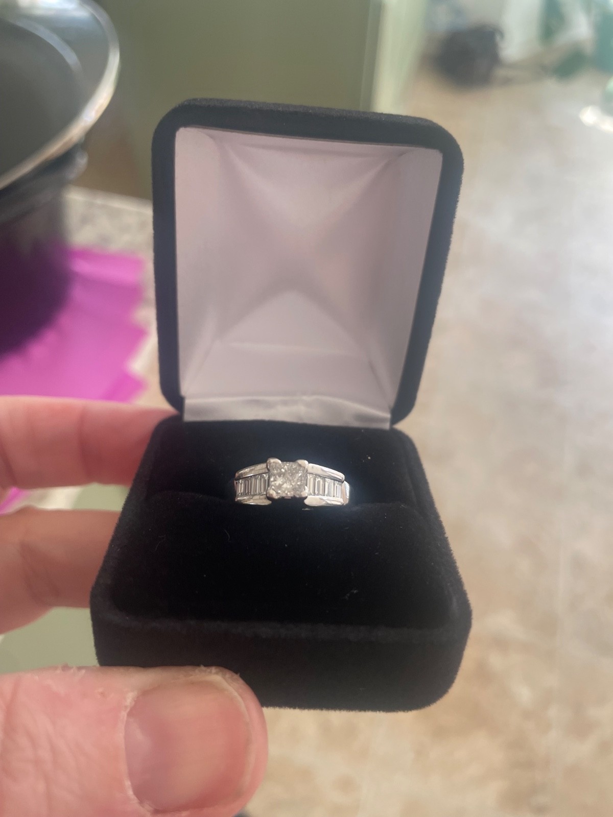 diamond ring BEAUTIFUL, vintage 