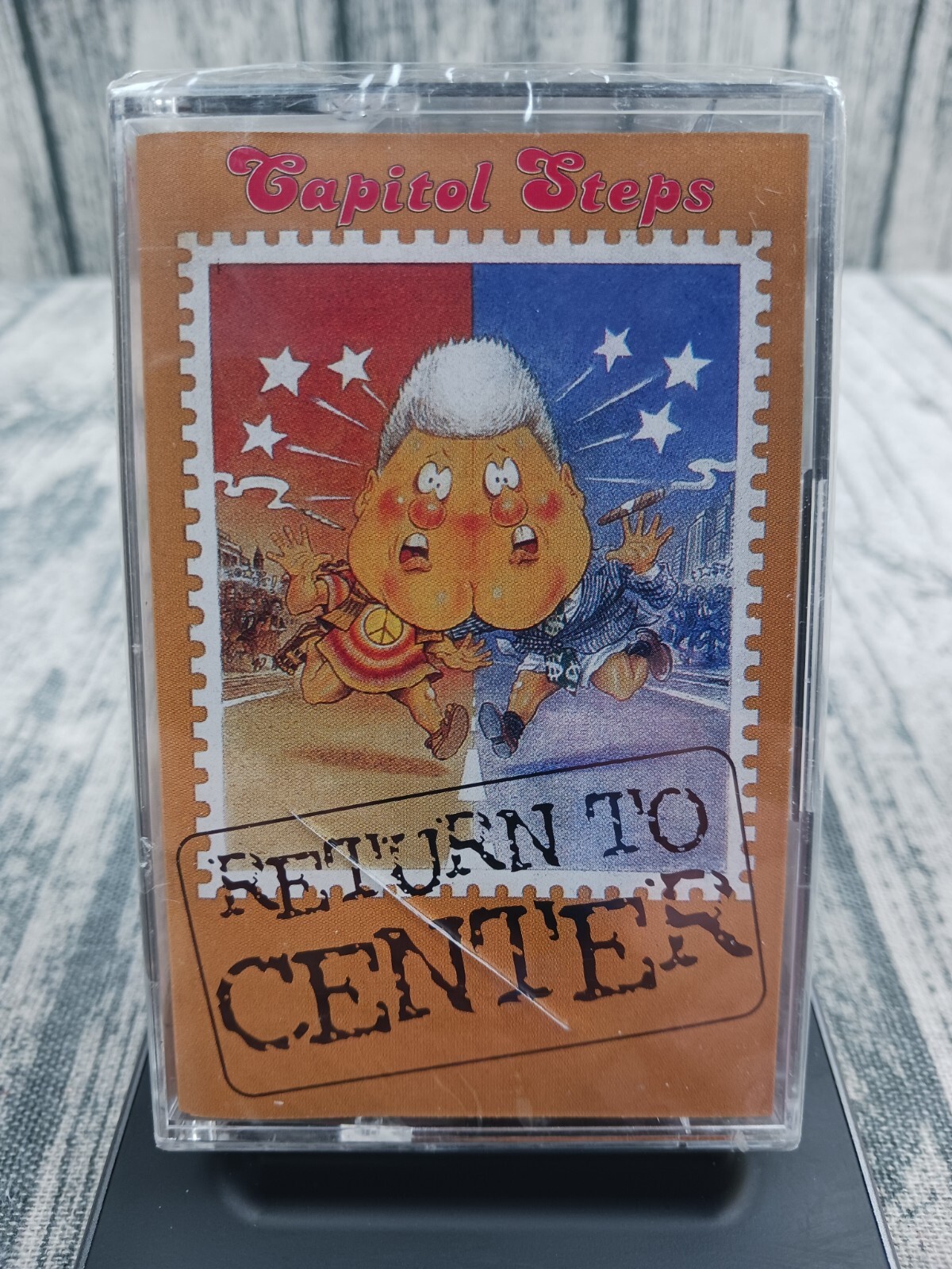 The Capitol Steps - Return To Center (Cassette, 1996, Capitol Steps) Brand New 