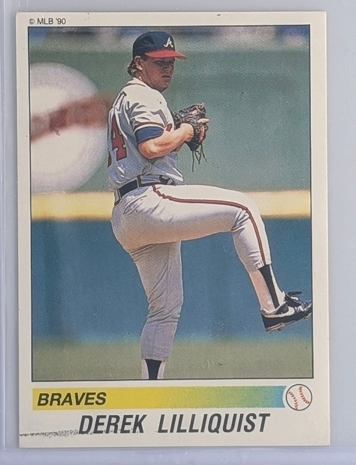 1990 PANINI ALBUM STICKER #223 DEREK LILLIQUIST