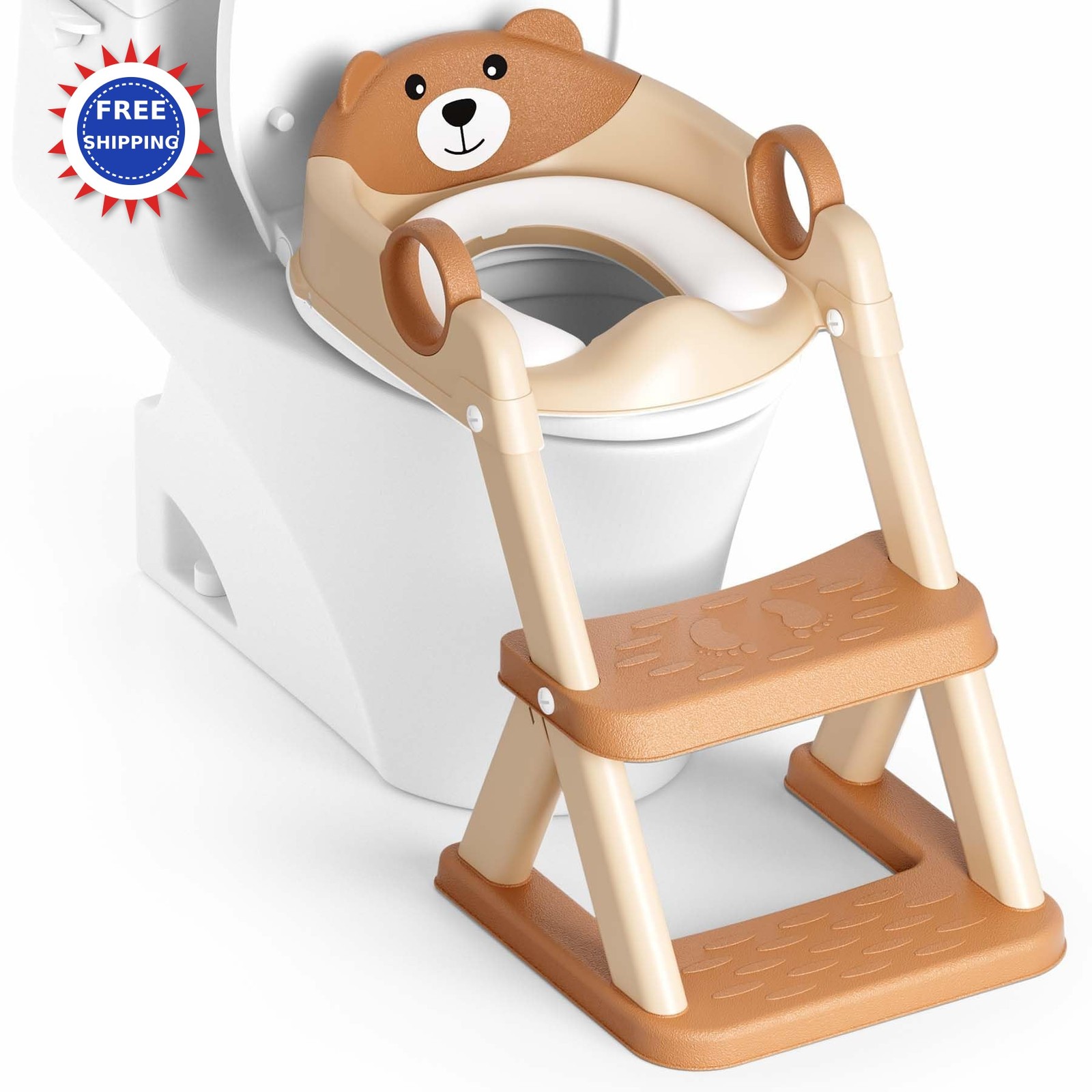 Toddler Toilet Seat 2 in 1 Potty Training with Splash Guard Rabb Upgrade Kids