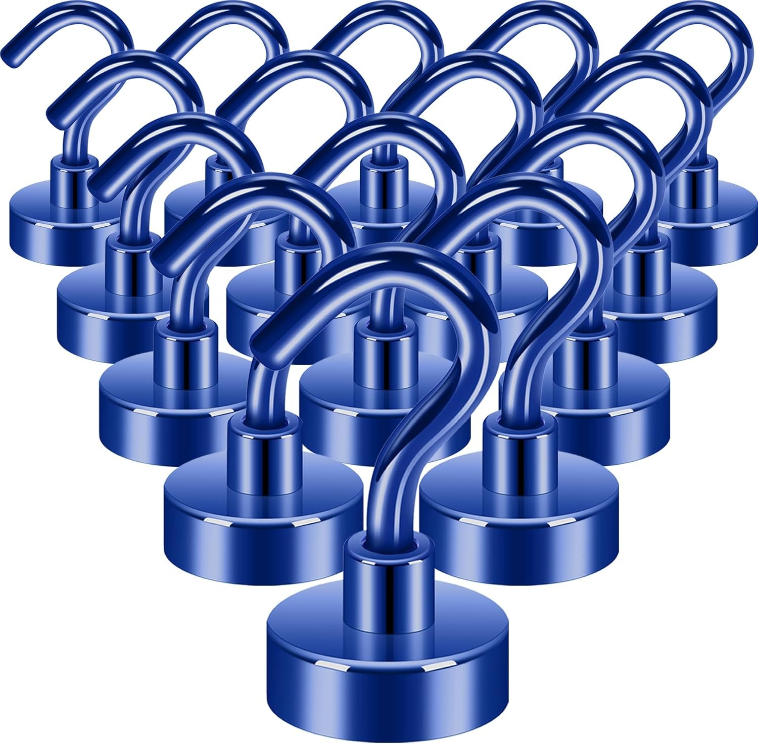 15 Pack Heavy Duty Magnets for Refrigerator, Extra Strong Hook for Hanging