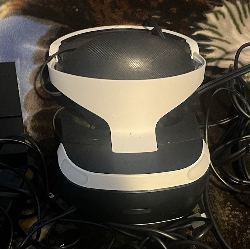 Sony PlayStation VR Headset White Black USB HDMI with Accessories & Original Box