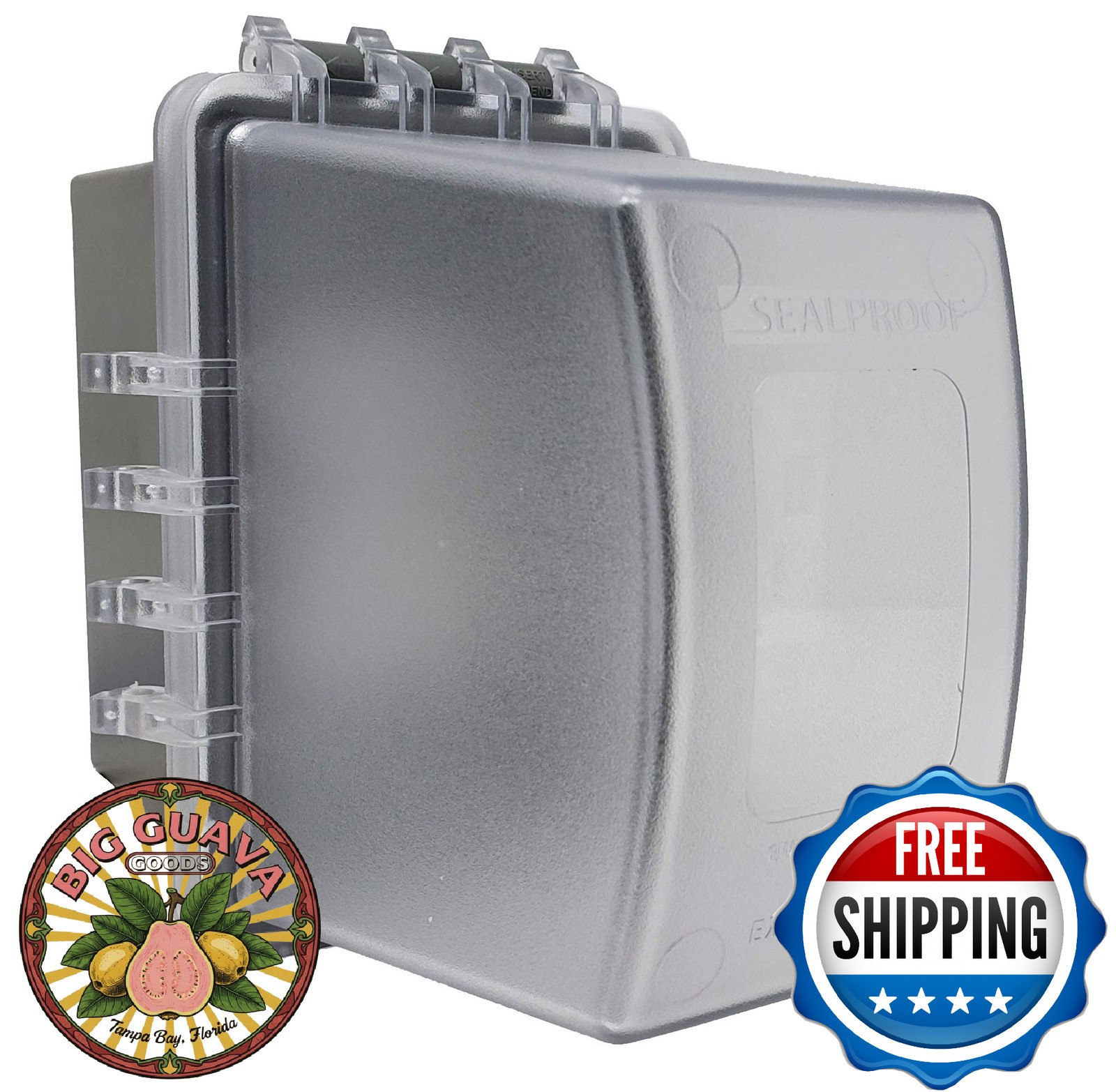 Sealproof 1-Gang Weatherproof In-Use Outdoor Outlet Cover, Extra Deep, Lockable