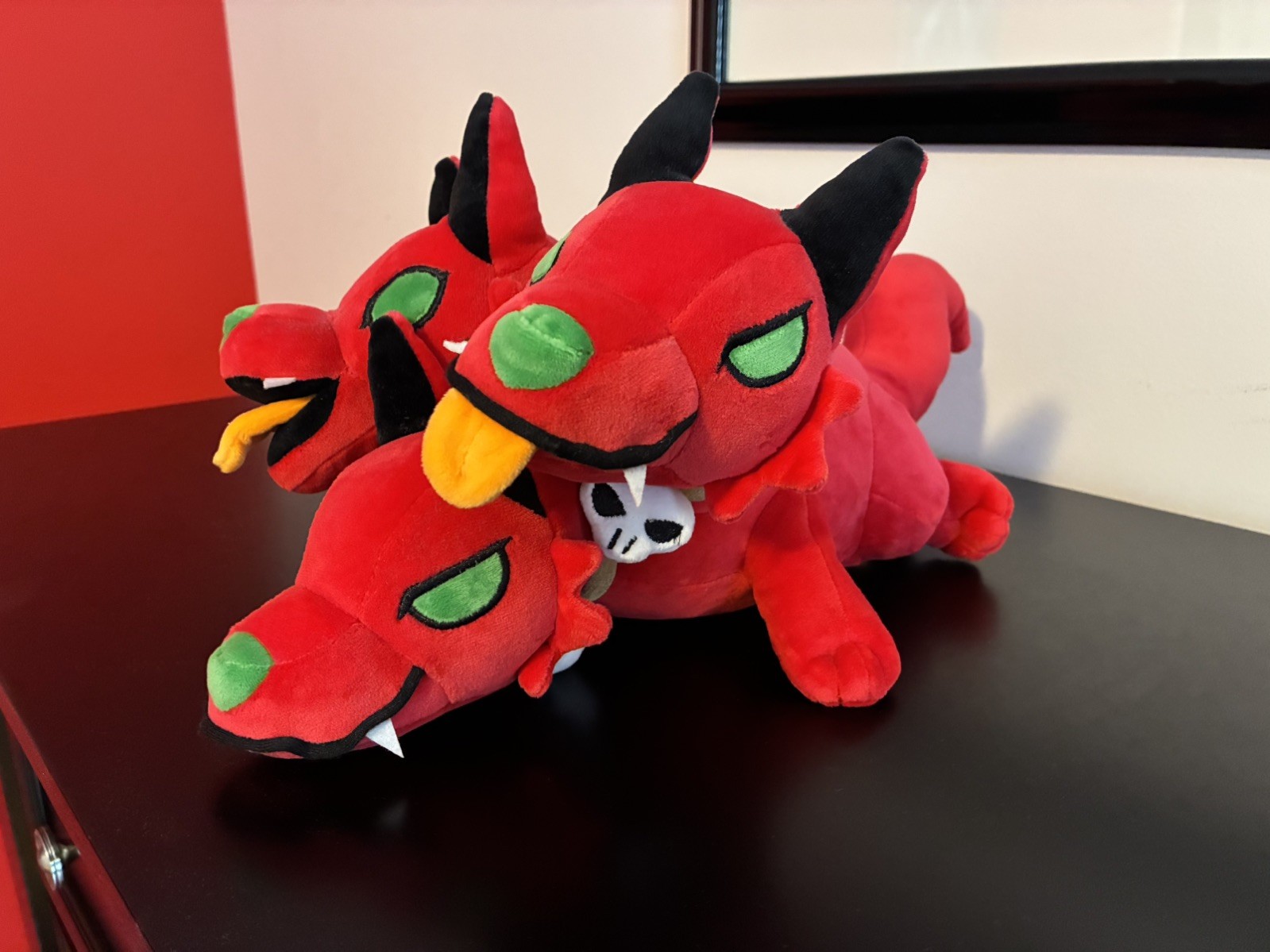 Fangamer Hades Cerberus Plush Figure 3 Headed Dog Hound of Hell 