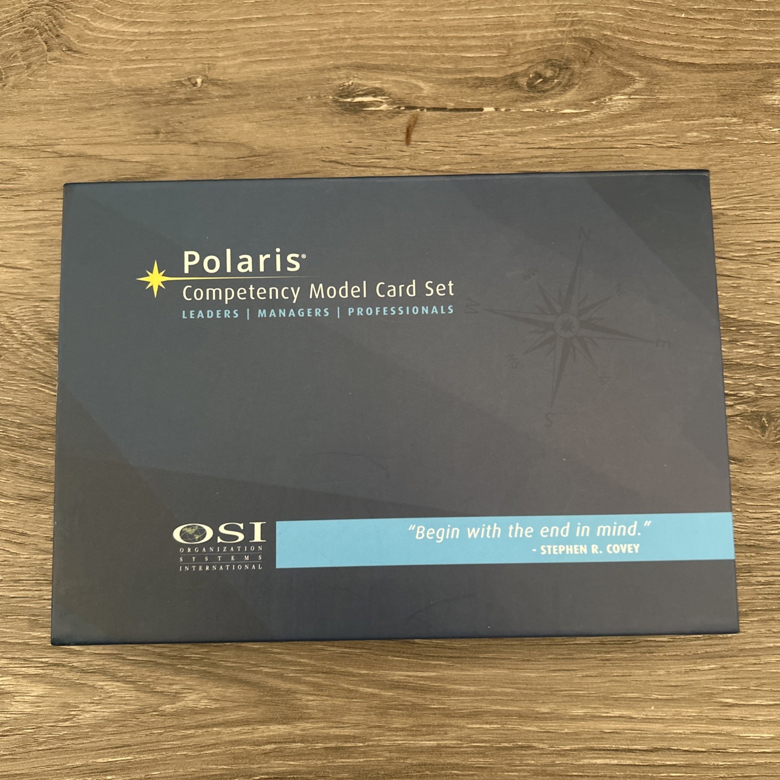 Polaris Competency Model Card Set OSI Stephen R Covey Q65