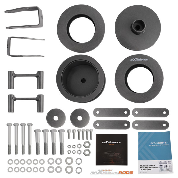 3'' Front 3" Rear Lift Leveling Kit Fit for Jeep Wrangler JK 2007-2018 Shock Ext