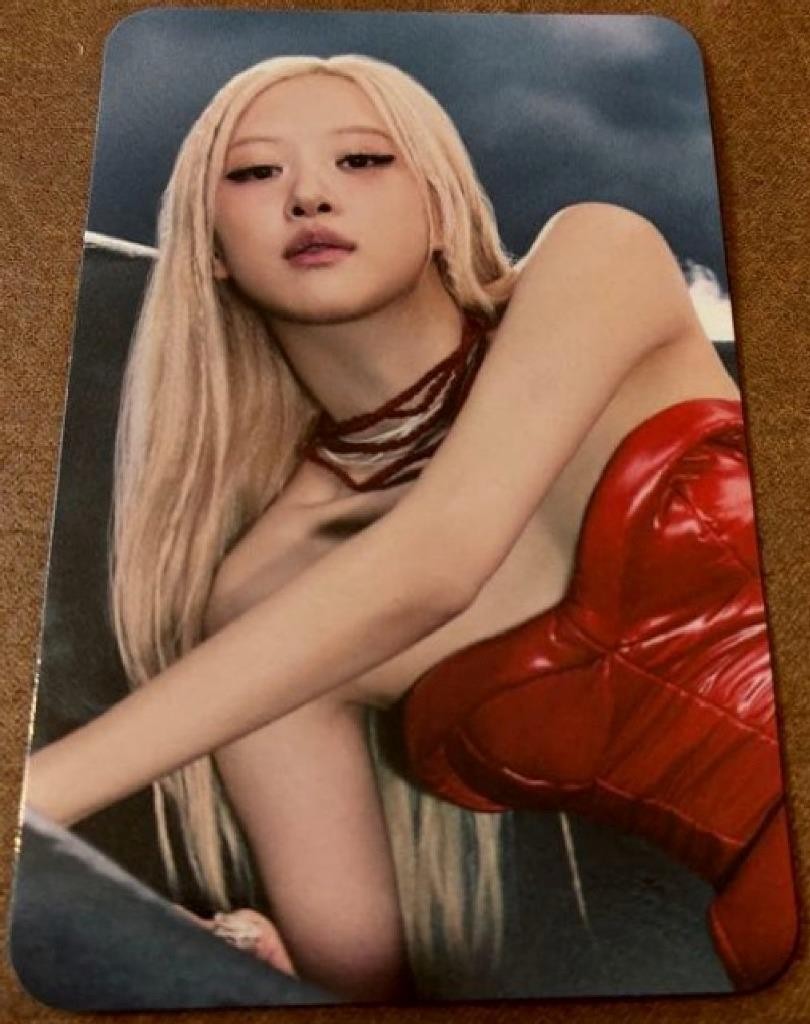 BLACKPINK ROSÉ 3rd Mini Album "DEADLINE" Photo Card, HMV, TOWER RECORDS *
