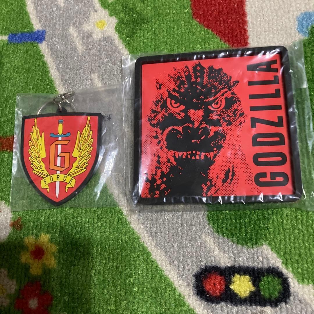 Ichiban Kuji Godzilla Rubber Charm Coaster
