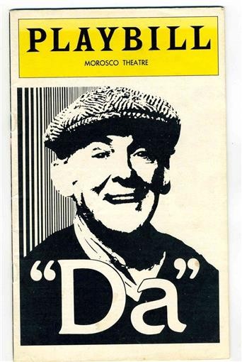 Playbill "Da" 1978 Barnard Hughes Brian Murray Lester Rawlins 