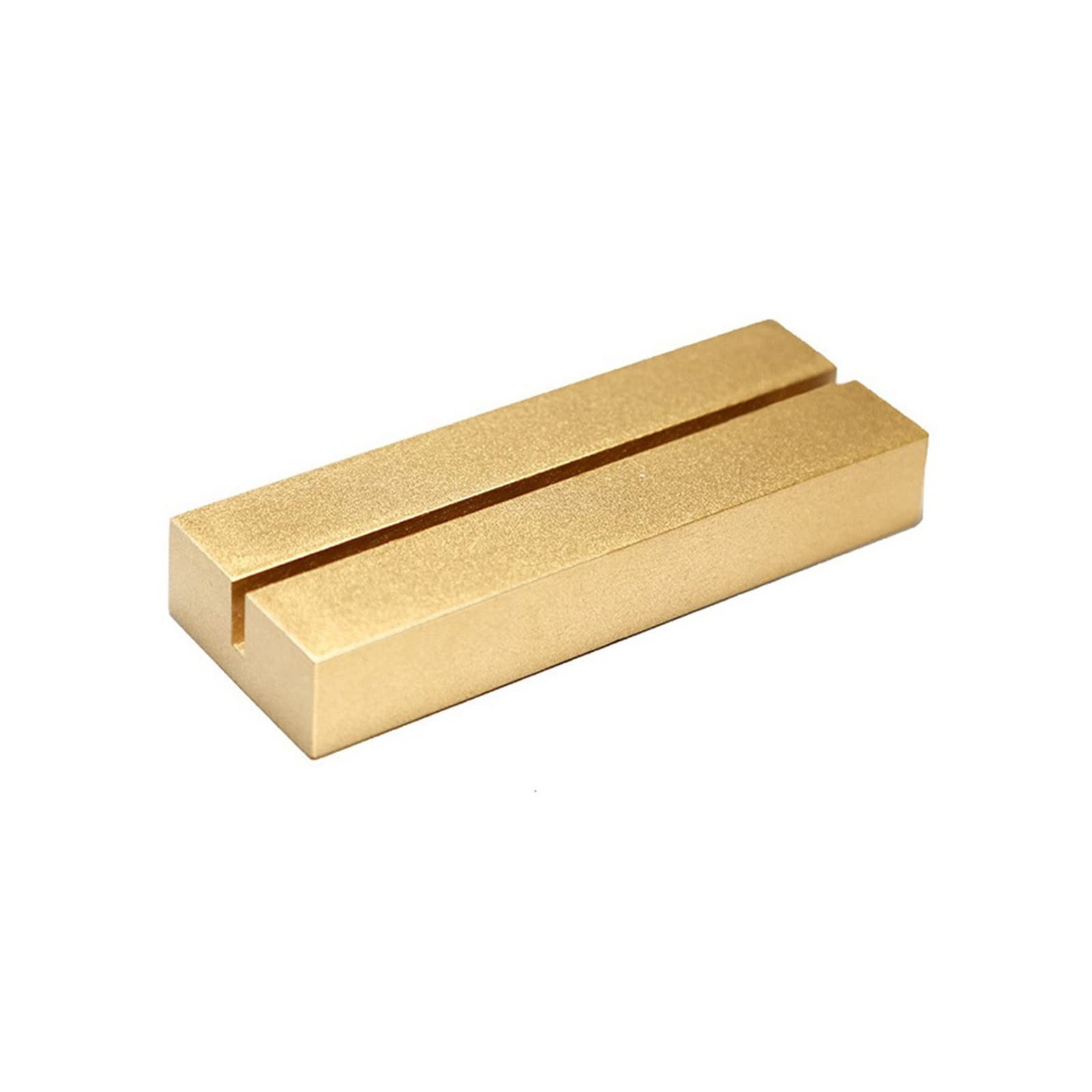 UNIQOOO 20pk 4" Gold Birch Wood Stands for Wedding Acrylic Sign, Table