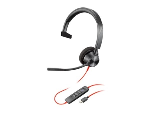 HP-New-760Q7AA _ POLY BLACKWIRE 3310 MICROSOFT TEAMS CERTIFIED HEADSET