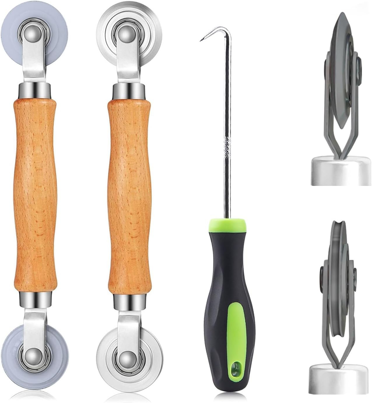 King&Charles Screen Roller Tool, Screen Spline Tool, Spline Roller, Steel/Nylon 