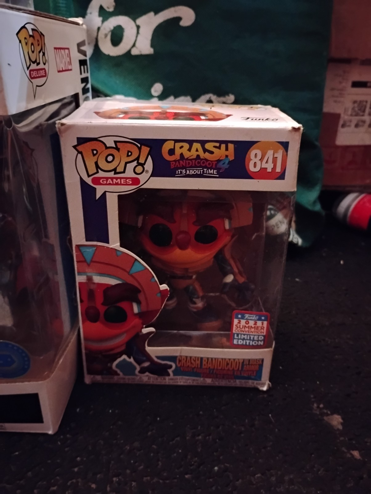 Funko Pop Like Venom #965 And Many Other Including Crash Bandicute