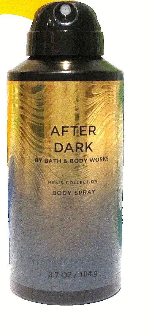 New BATH & BODY WORKS men's collection AFTER DARK BODY SPRAY 3.7 OZ VS7