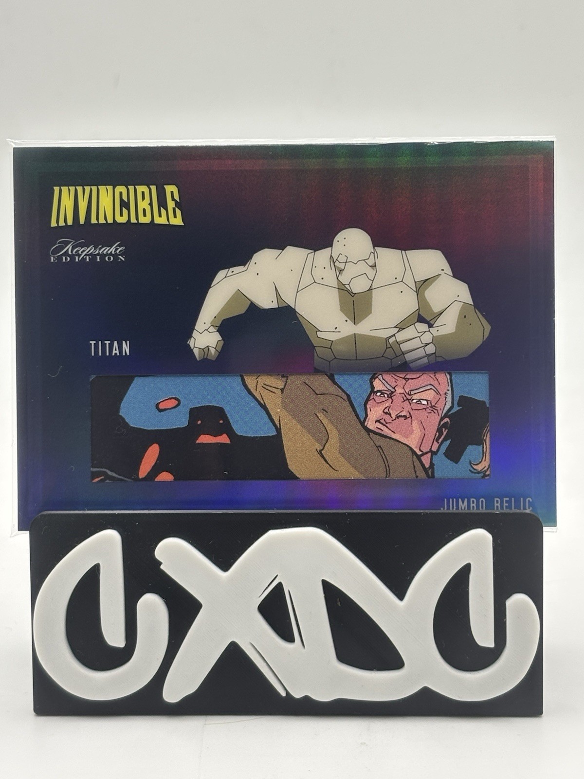 TITAN JUMBO RELIC INVINCIBLE KEEPSAKE EDITION TRADING CARD 563
