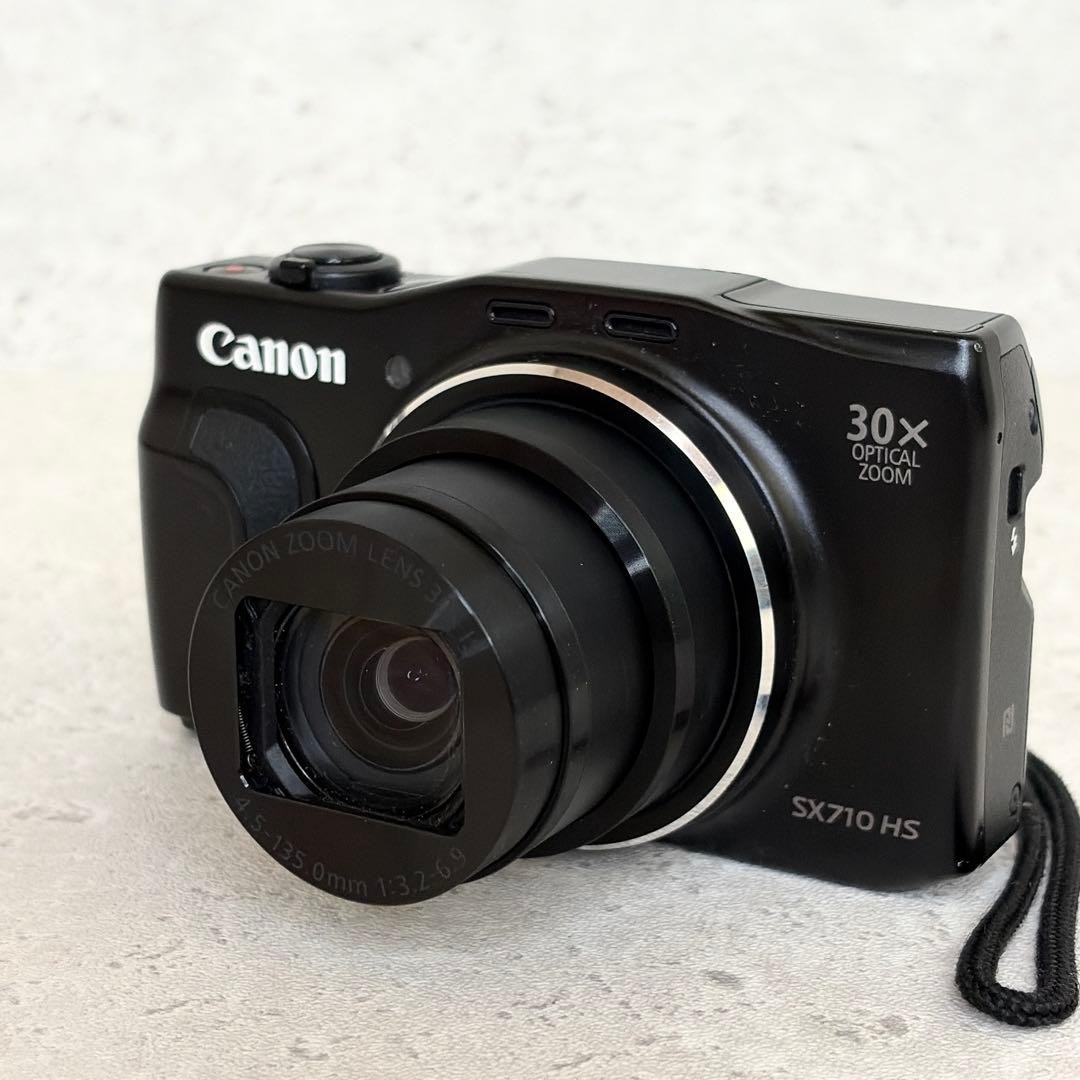 Canon PowerShot SX710 HS Compact Digital Camera Black 30x Zoom Tested