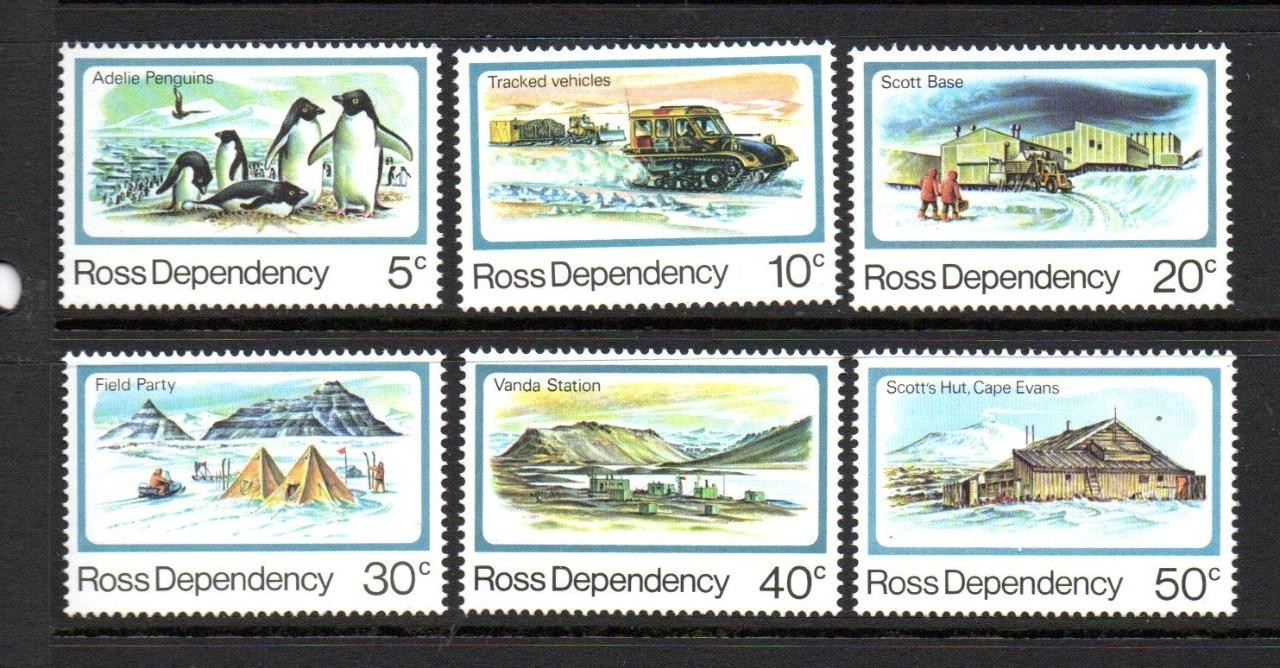 ROSS DEPENDENCY MNH 1982 SG15-20 DEFINITIVES