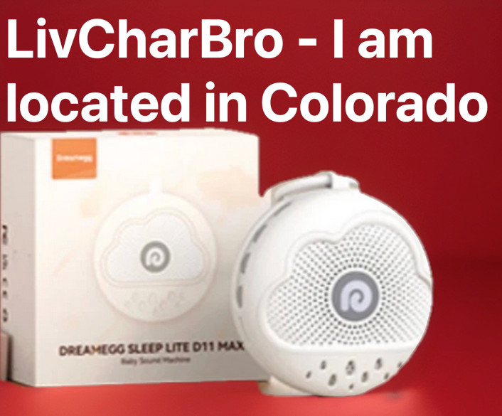 Dreamegg D11 Max+ Portable White Noise Machine for Baby Sleep Soother Newest Mod