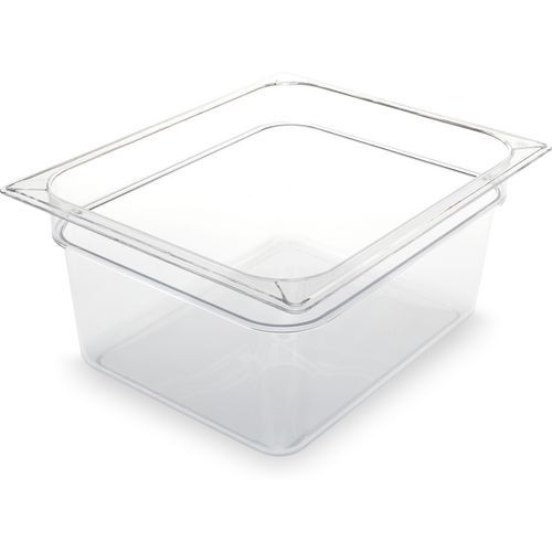 Carlisle StorPlus Polycarbonate Food Pan, 8.7 qt, 10.38 x 12.75 x 6, Plastic