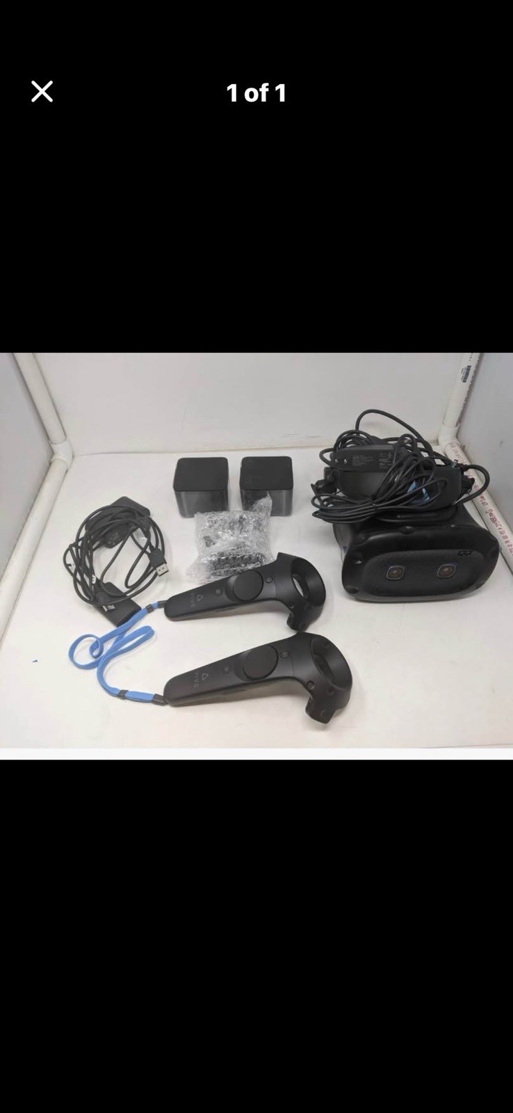 HTC VIVE Pro 2 Virtual Reality Full System Black - Good (5171)