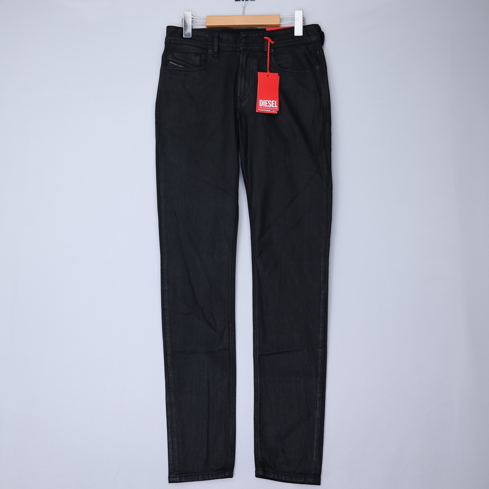 Diesel Mens Jeans 1979 Sleenker Trousers Skinny Leg Low Rise Black Size NWT