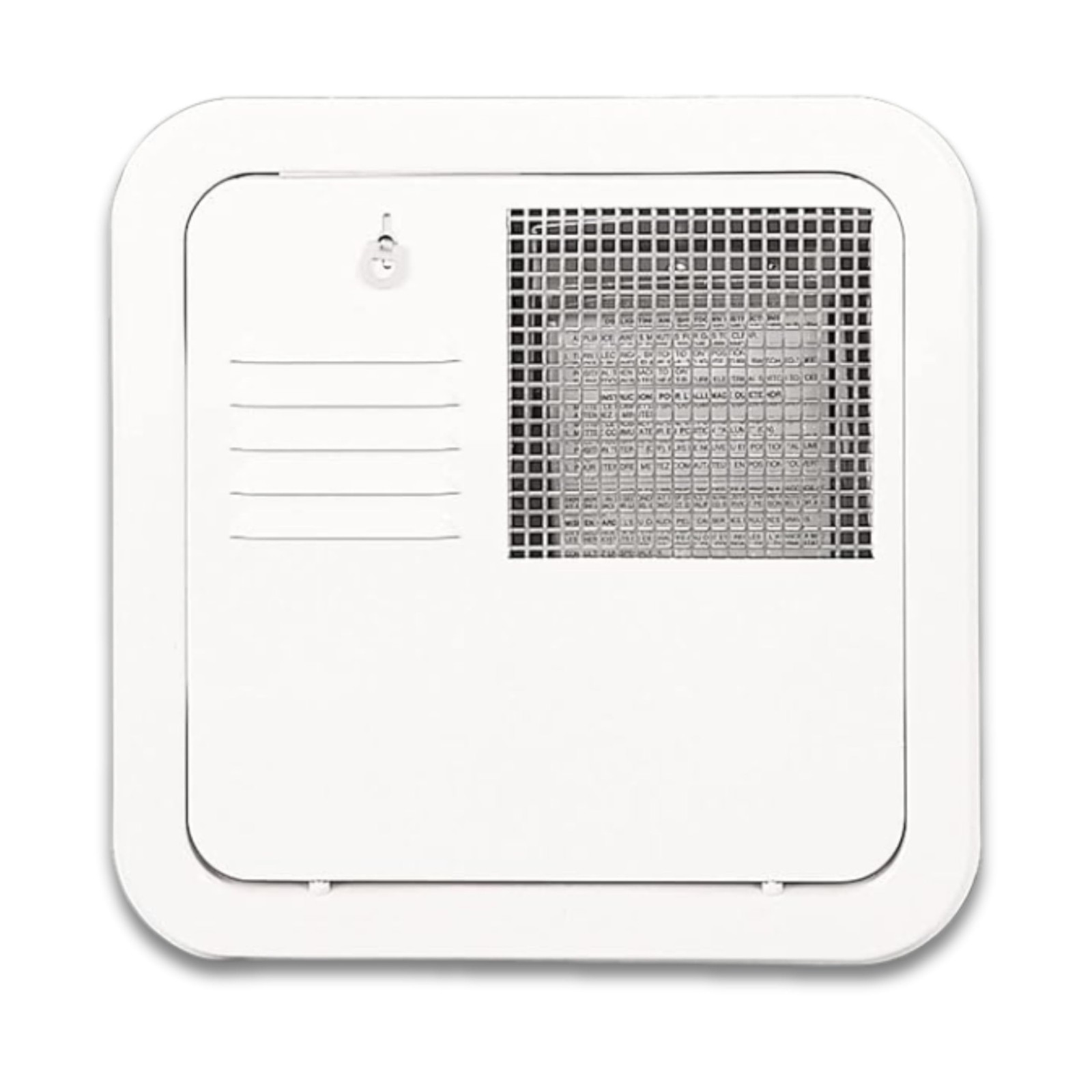 Suburban Direct Fit Flush Mount Water Heater Replacement Access Door, Polar W...