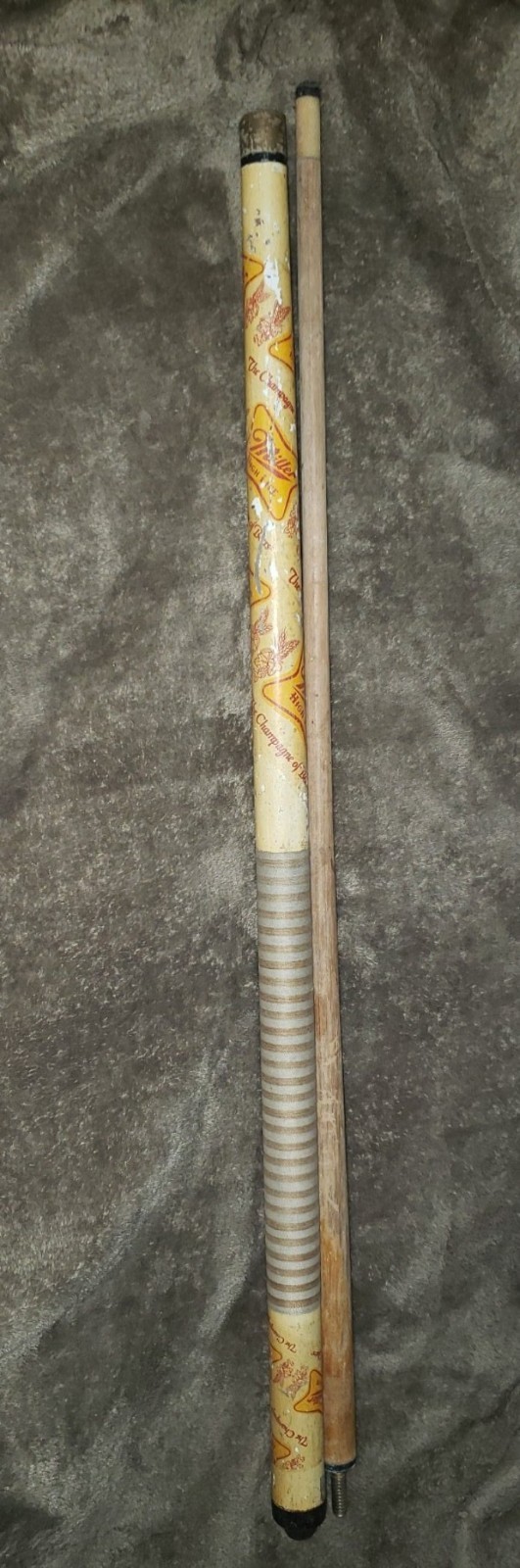 vintage pool cue stick