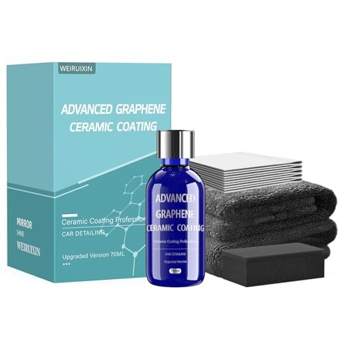 Advanced Graphene Ceramic Coating for Cars(70ML),12H Graphene Coating for Auto 
