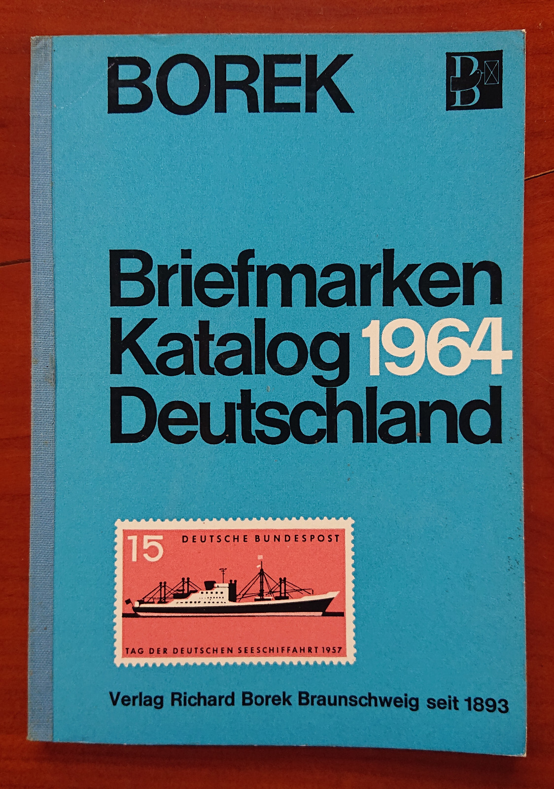 Richard Borek Stamp Catalog Germany 1964 202 Pages Philately Stamps