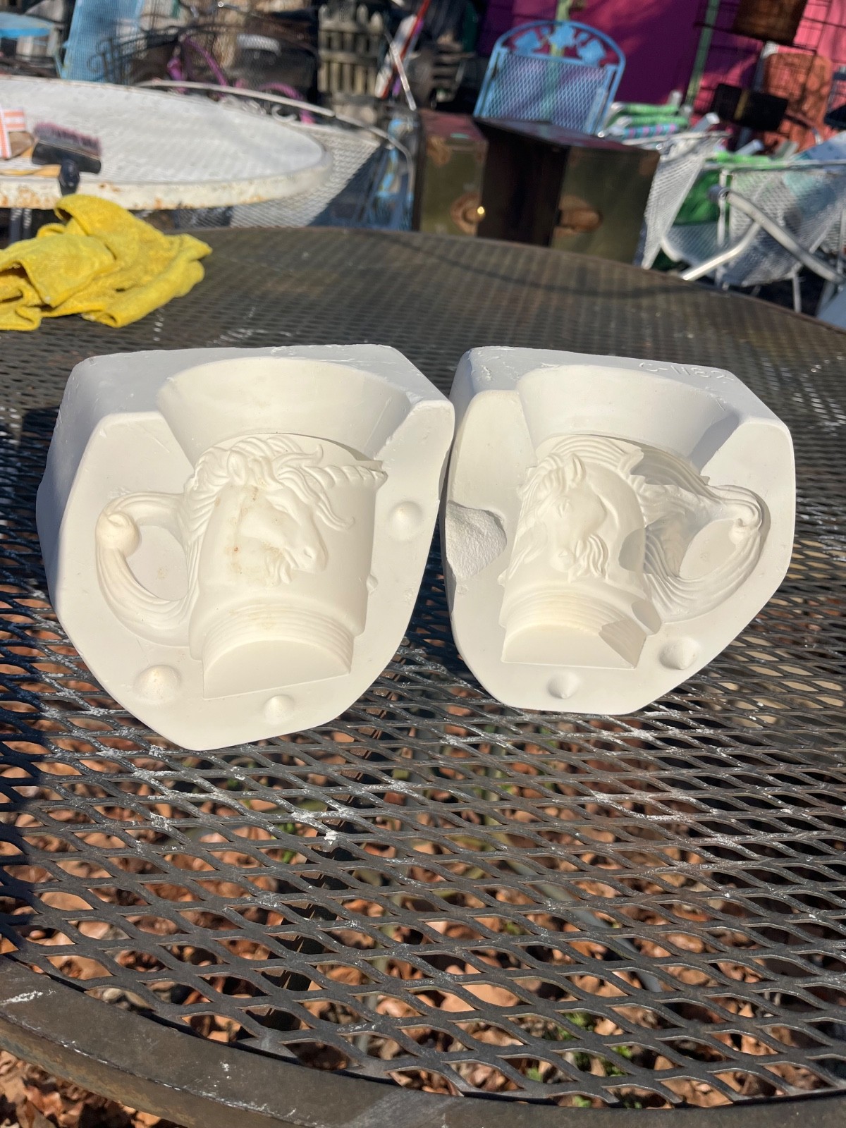 Ceramic Slip Mold Unicorn Cup/Mug Ceramichrome mold 1182 Cast Casting