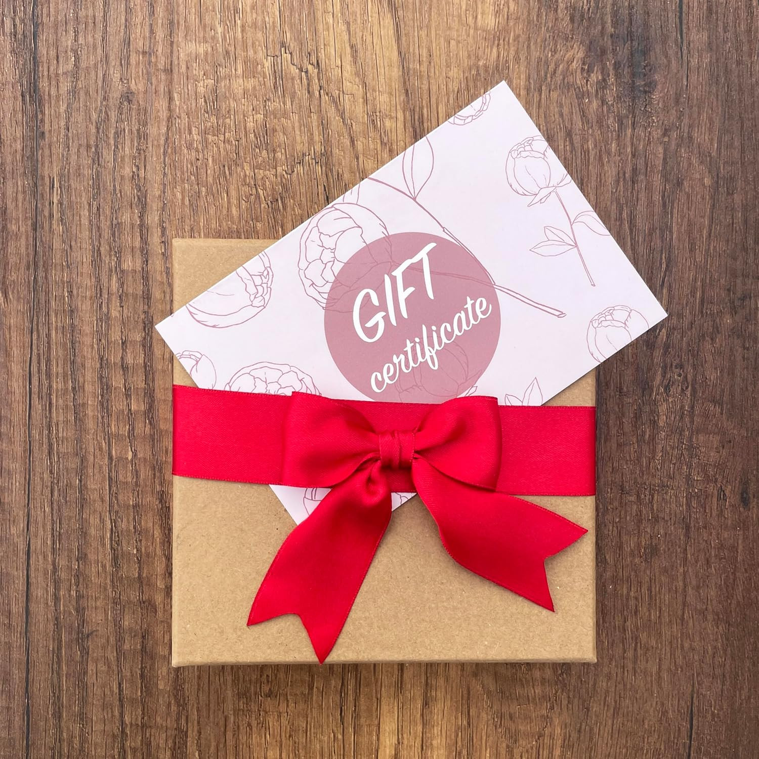 100 Pcs Gift Certificates for Business-8 X 6 in Blank Gift Certificates with Env