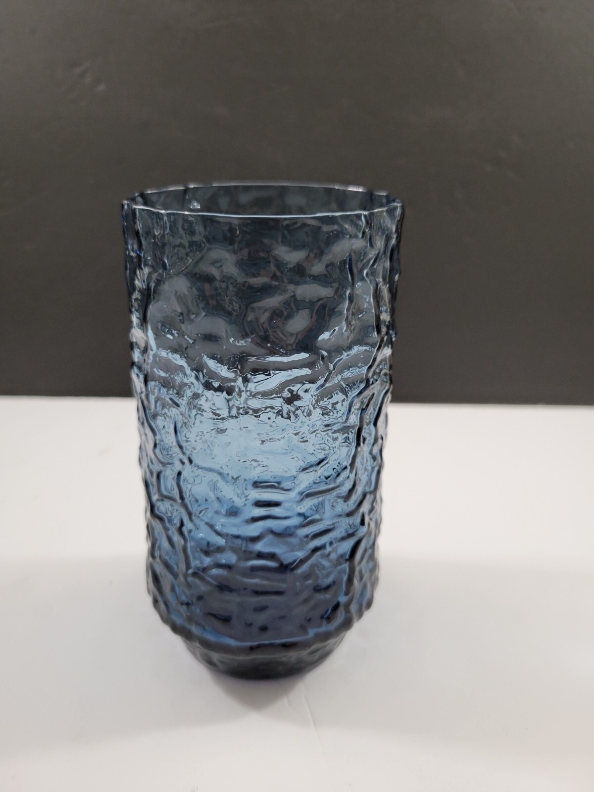 Lenox Impromptu Dark Blue Flat Iced Tea Glass 1974 - 1983