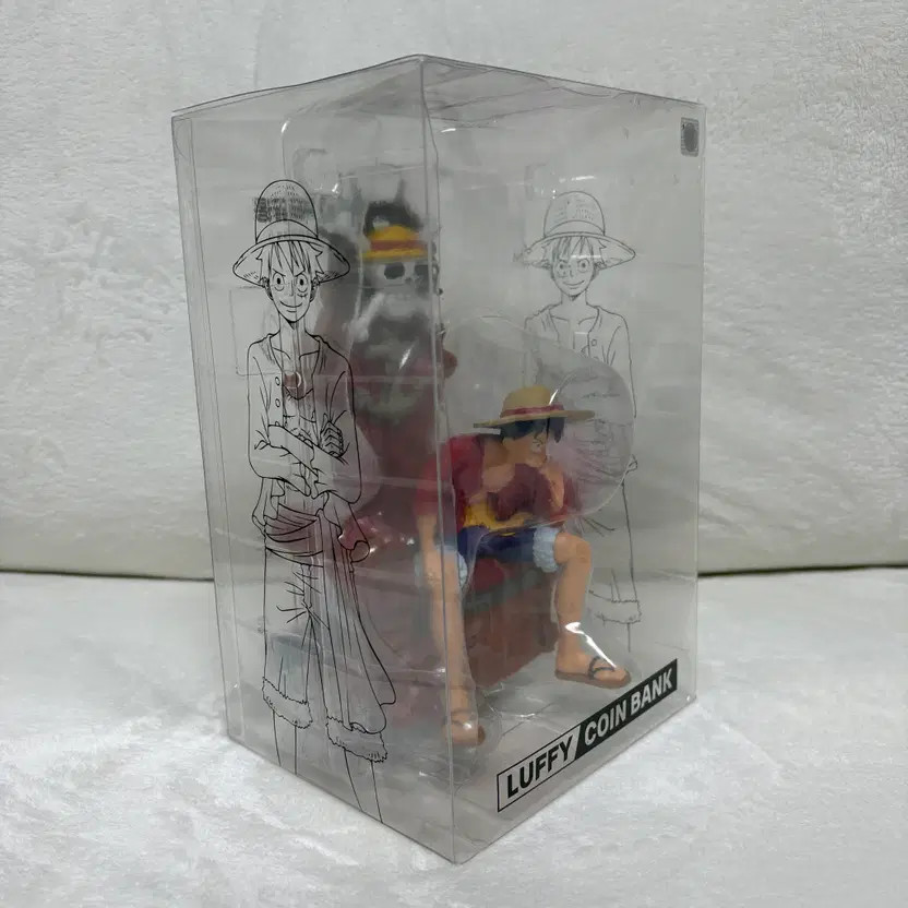 Unopened One Piece Monkey D. Luffy Piggy Bank Figure