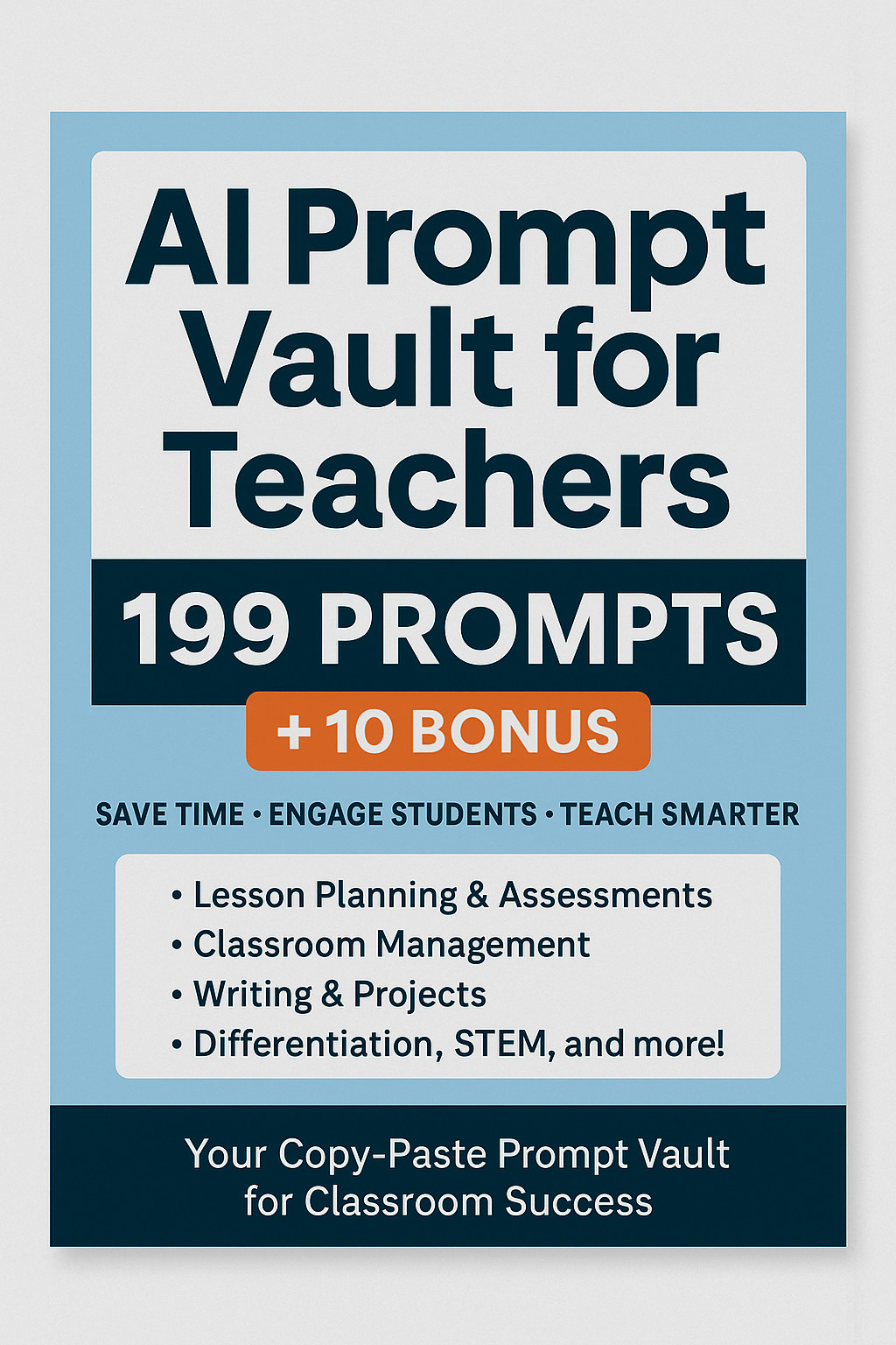 AI Prompts for Teachers + Bonus | Save Time, Engage Students, Teach Smarter