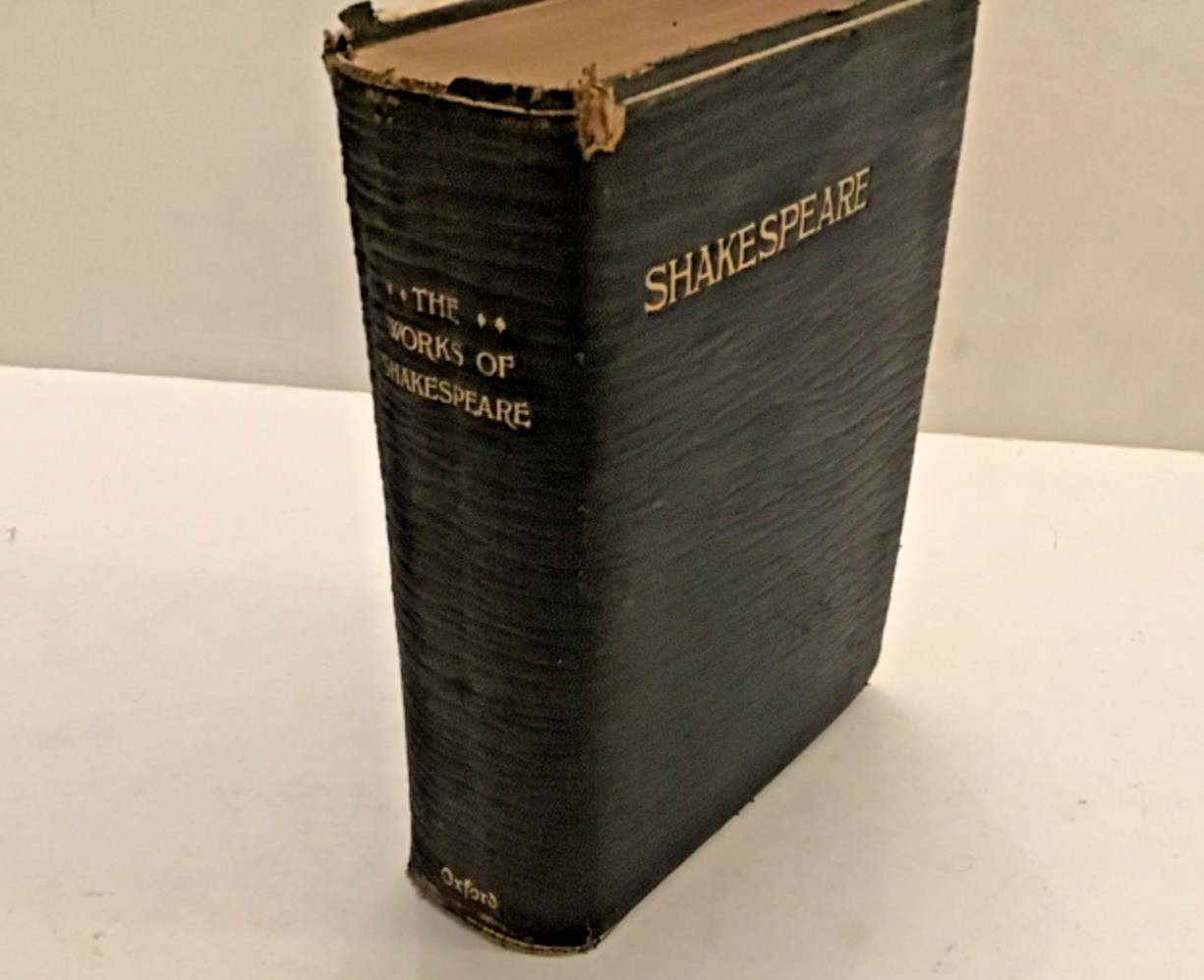 The Complete Works of Shakespeare 1910 Vintage Antique Oxford