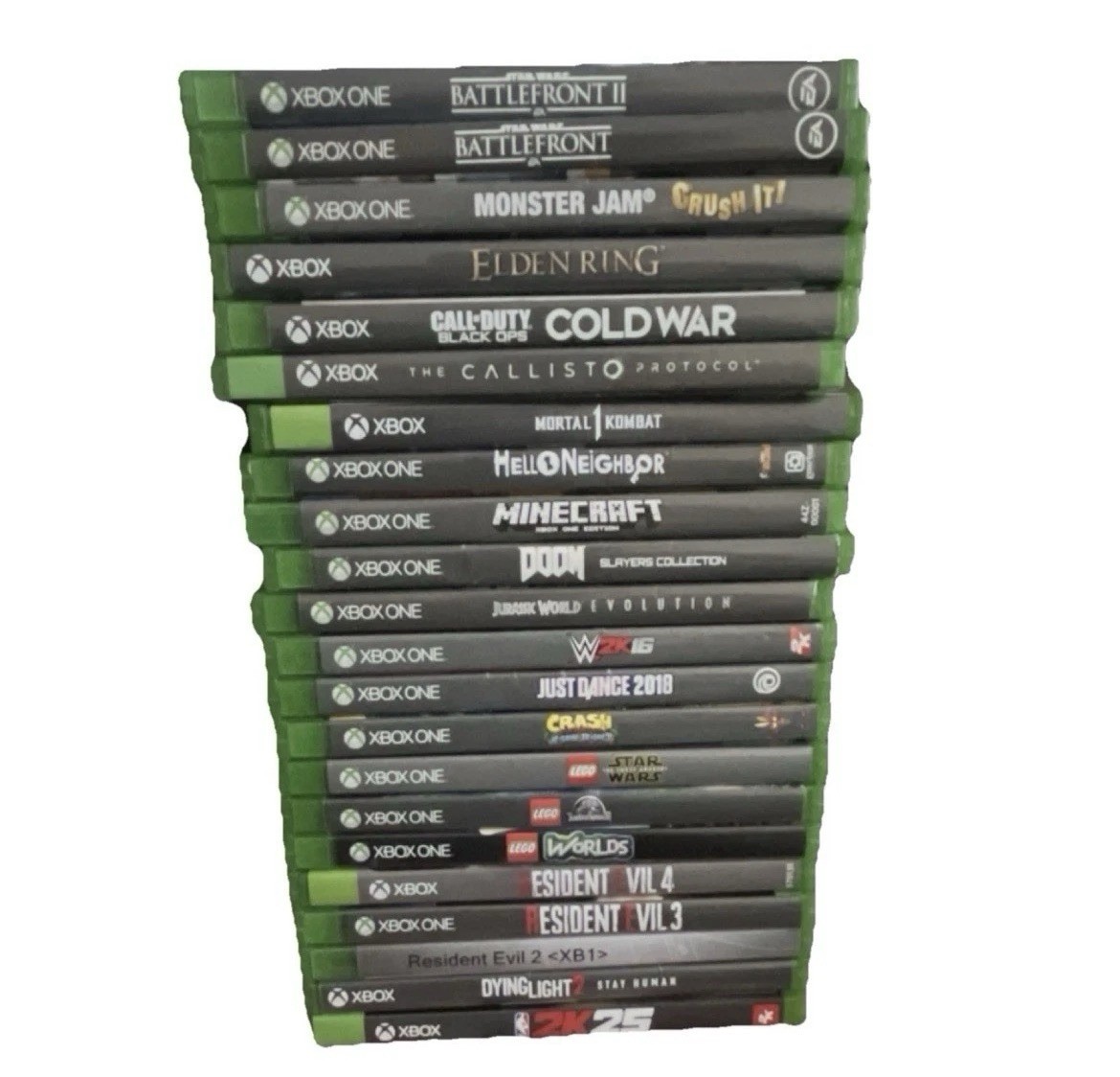 Xbox One & Series X Game Lot - Star Wars, LEGO, Minecraft, Resident Evil