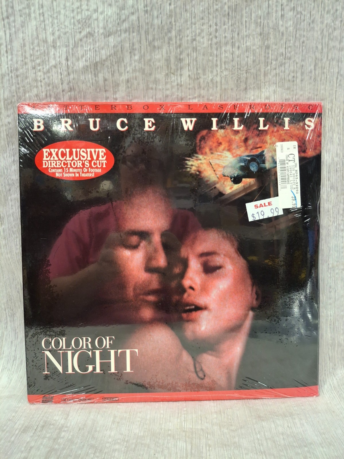 Color of Night (Laserdisc, 1995) NEW SEALED MINT