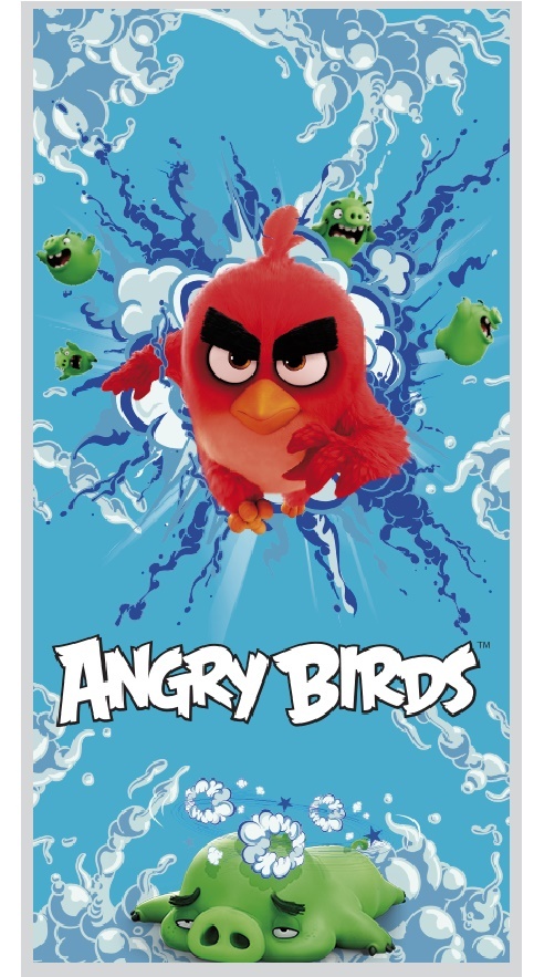 Angry Birds Bath Towel/ Beach Towel / Towel/Bath 140x70 Red Bird New Ökotexsta