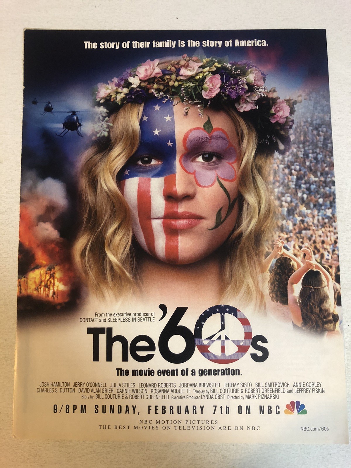 The 60s Movie Print Ad Pinup Ephemera Julia Stiles Jerry O’Connell