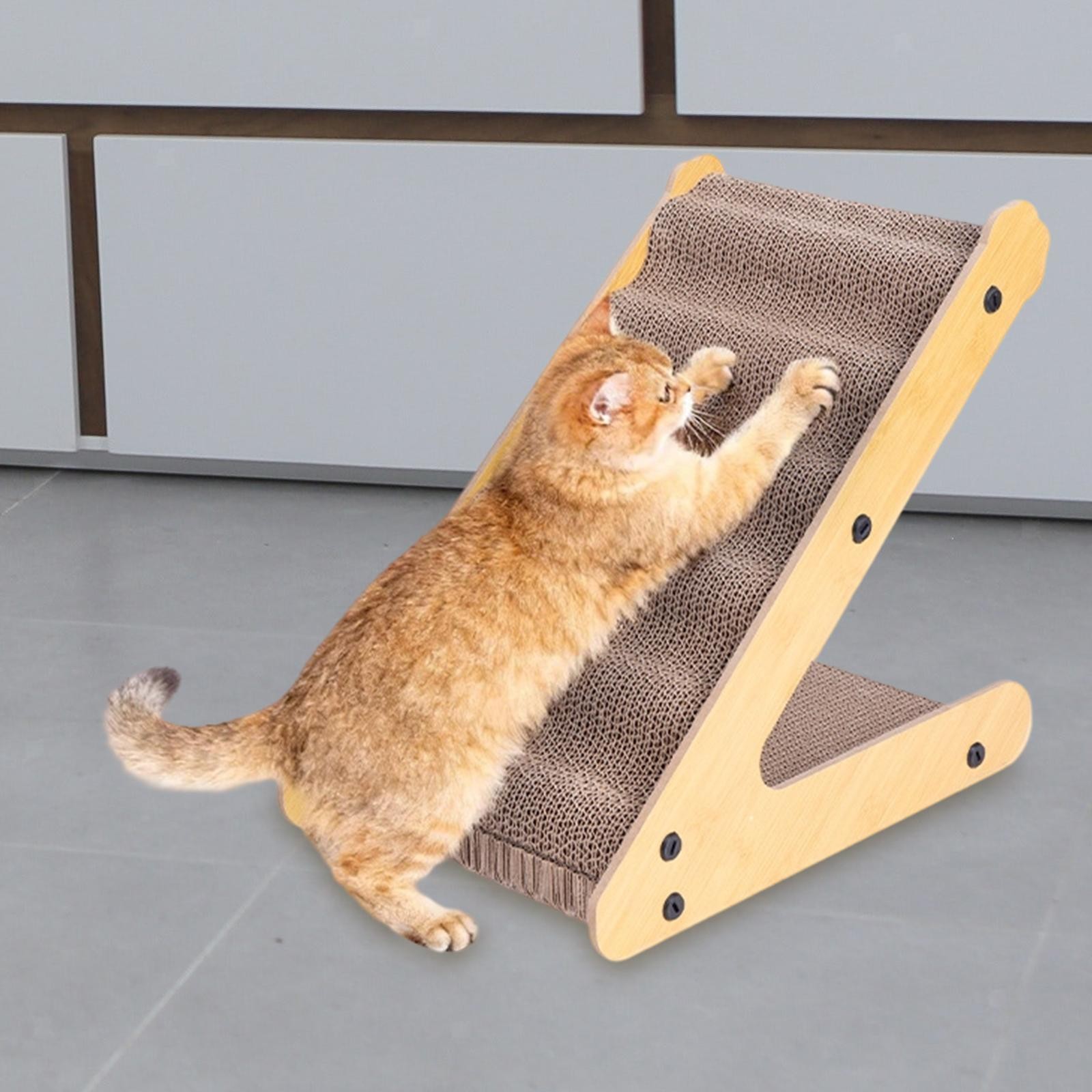 Cat Scratcher Scratching Pad Furniture Protector Easy Assembly Prevents