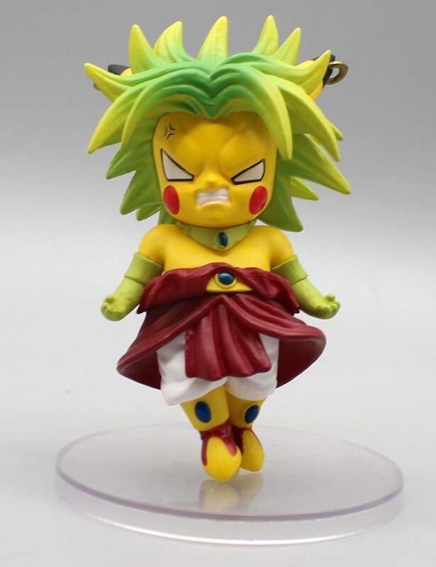 Pokemon Figurine pikachu Costume Broly Dragon Ball Jouet Collection Manga Noel